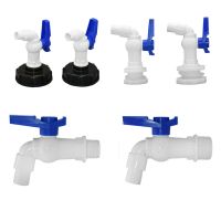 S60 Female Thread IBC Tank Adapter Faucet 1/2 3/4 Thread Plastic Tap Connector Water Box Valve Fitting For Home Garden Water