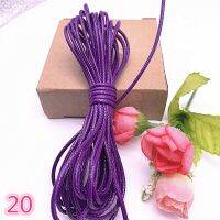 0.5 0.8 1.0 1.5 2.0mm PurPle Waxed Cord Waxed Thread Cord String Strap Necklace Rope Beads for Jewelry Making