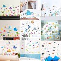 【cw】 Underwater Wall Stickers Decals Decoration Scenery Mural Poster !