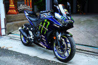 สติ๊กเกอร์ Full Body ลาย Monster เต็มคัน รถรุ่น yamaha YZF R3 โมเดลเก่า