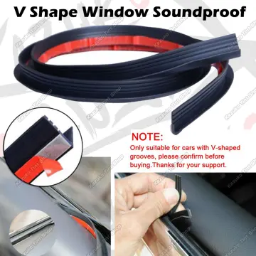 V Shape Car Window Seal Strip Auto Rubber Side Window Filler – SEAMETAL