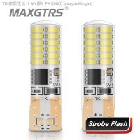 【CW】◎✺  2x T10 Strobe Flashing 194 W5W SMD 3014 Led Lasting Shine Auto Flash modes of Car light bulbs