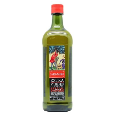 Premium import🔸( x 1) La Rambla Extra Virgin Olive Oil 1000 mL น้ำมันมะกอกคุณภาพนำเข้า จากสเปน แบบเอ็กซ์ตร้า เวอร์จิ้น ขนาด 1ลิตร