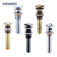 【hot】 COOANHO Pop Up Drain Sink Stopper for Vanity with Overflow Matte