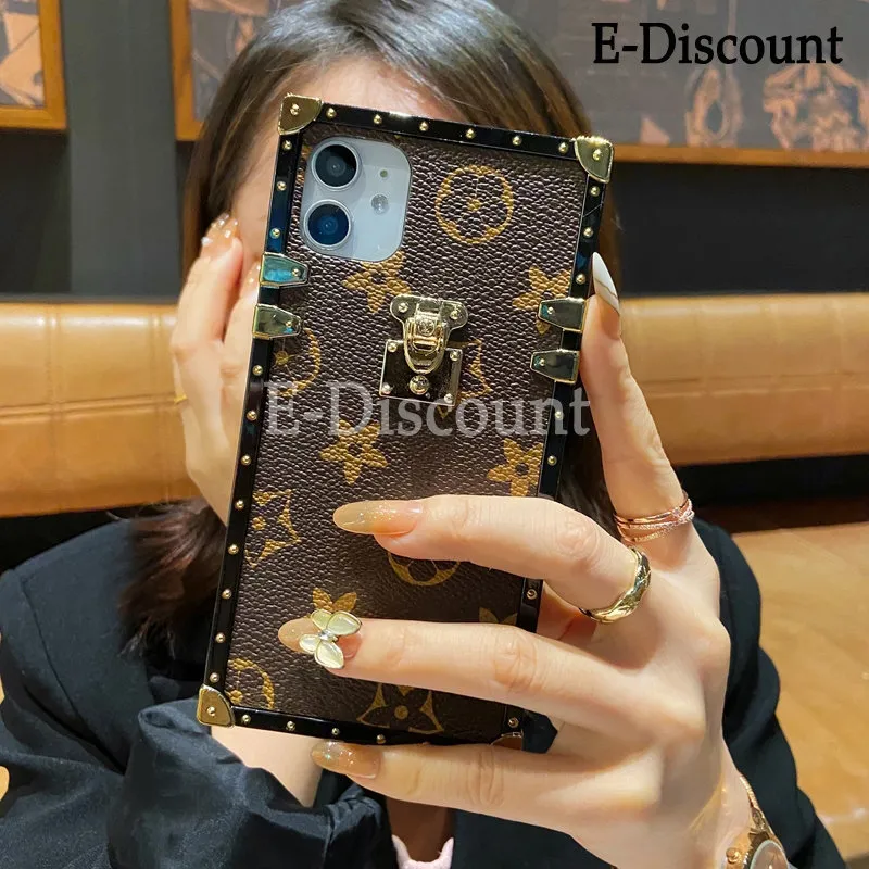 For Samsung S23 Ultra Samsung S23 Plus Case Metal Brand Rivet Design Phone Case  For Samsung S23+ Plus SamsungS23 Ultra Cover LV Pattern Casing