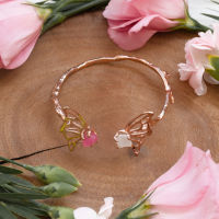 เครื่องประดับ Rock Me Jewelry รุ่น Butterfly bangle กำไล ทองเหลือง (Customized 15 Days)