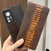 №❐ Magnet Genuine Leather Skin Flip Wallet Phone Case Cover On For Xiaomi Mi 12 12t 12x 12s Pro Ultra Lite 5G Mi12 x s t 128/256 GB