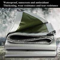 Rain Cloth Tarpaulin Rain Canvas Waterproof Canopy for Garden Plants 0.32mm Made of Polyethylene Outdoor Tarp