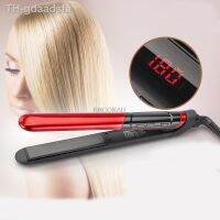 ◇ Display 2-in-1 ceramic coating Hair straightener comb hair Curler beauty care Iron healthy