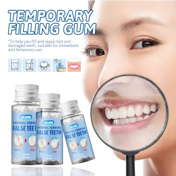 Solid Teething Gum Temporary Tooth Kit Repair Teeth Gaps Filling