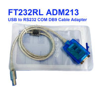 FT232RL ADM213 USB to RS232 COM Port Serial 9 pin DB9 Cable Adapter