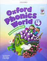 หนังสือใหม่พร้อมส่ง Oxford Phonics World Refresh version Level 4 Student Book with Reader e-book [Paperback]