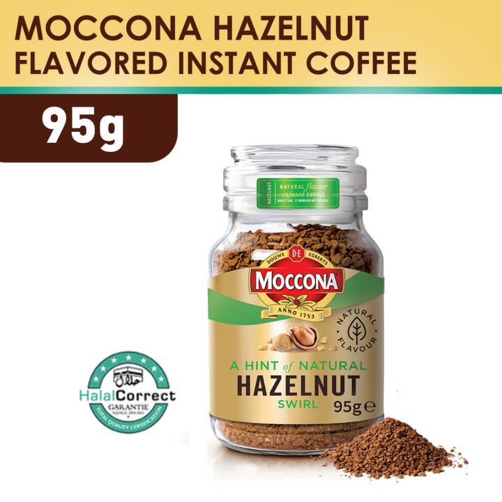 Moccona Hazelnut Flavored Instant Coffee (95g) Lazada PH