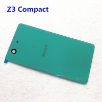 【Worth-Buy】 ฝาครอบกระจกหลังสำหรับ Sony Xperia Z3 Compact เคสฝาหลัง D5833 M55w D5803ขนาดเล็ก