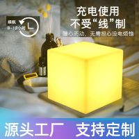 Bar Table Lamp Creative Logo Personalized Nightclub Clear Bar Atmosphere Light Custom Square Restaurant Waterproof Decorative Bar Table Lamp 【SEP】