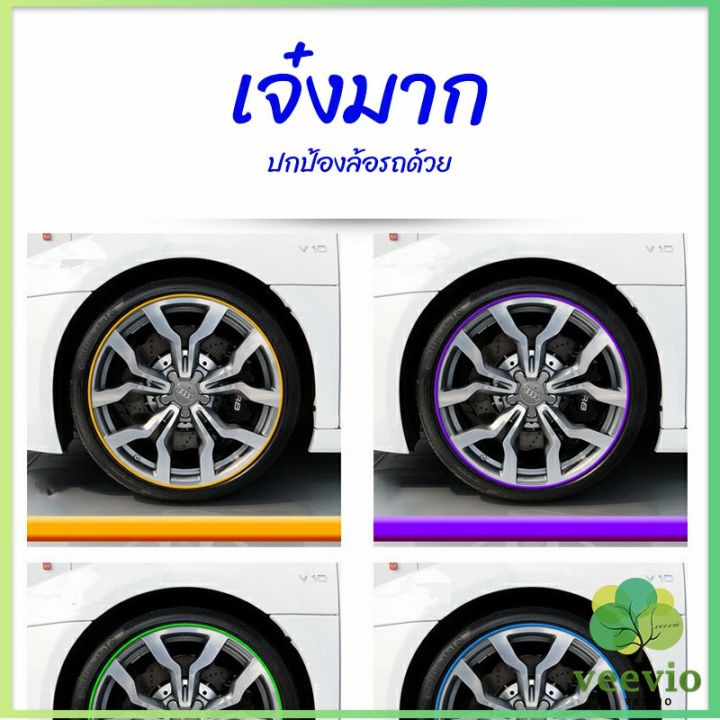 veevio-ยางแต่งขอบล้อแม็กซ์-ยางกันขอบโครเมี่ยยาง-ยางแต่งกันรอยล้อแม็ก-car-wheel-protector