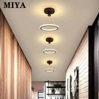 MIYA ไฟเพดาน LED ทันสมัยใหม่สำหรับระเบียงบ้าน,ไฟติดเพดานทางเดินระเบียง