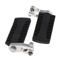 2PCS Motorbike ATV Foot Rests Pedals Footpegs for 47cc 49cc Mini Pocket Bike TV Remote Controllers