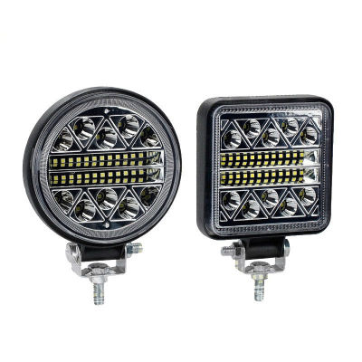 แท่งไฟไฟ Led 4 "102W 34Led 4800 LM 6000K สว่างเป็นพิเศษไฟ Flood Combo ทำงาน IP67กันน้ำสำหรับรถบรรทุก ATV SUV