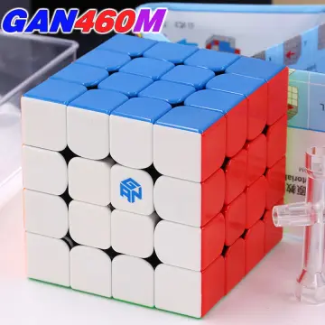 Gan 460 M Speedcube, 4X4 Magnetic Master Cube 460M Puzzle