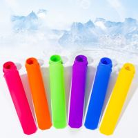 【DY】Silicone Ice Cream Mold DIY Stick Ice Dessert Popsicle Moulds Ice Cube Maker Homemade Tools Summer Party Supplies