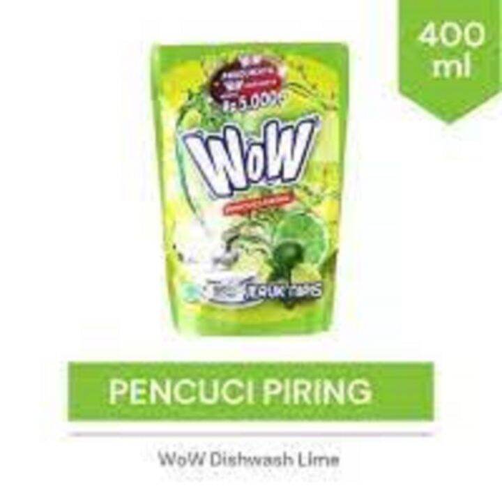 WOW Sabun Pencuci Piring Aroma Jeruk Nipis 400 ml By B29 | Lazada Indonesia