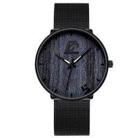 ⌚Reloj Hombre แฟชั่นผู้ชายพิเศษ Dünne Minimalistischen Uhren Männer ตาข่ายธุรกิจ Edelstahl Gürtel Quarzuhr Relogio Masculino