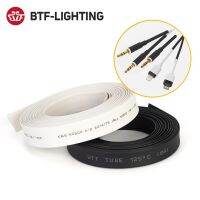 5 Meters Black White Heat Shrink Tubing Tube For 8mm 10mm 12mm 3528 3014 3535 5050 SMD LED Strip Lights WS2812B WS2811 WS2815