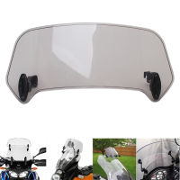 Motosikal Asap Cermin Depan Taman สปอยเลอร์ Boleh Laras Clamp-On Cermin Depbahan Deflector สำหรับ BMW Kawyamaha HONDA SUZUKI