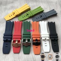 Suitable For [Classic Style] Substitute Ap Rubber Watch Strap Royal Oak Offshore Type 26400 Waterproof Sweatproof Silicone Pin Buckle