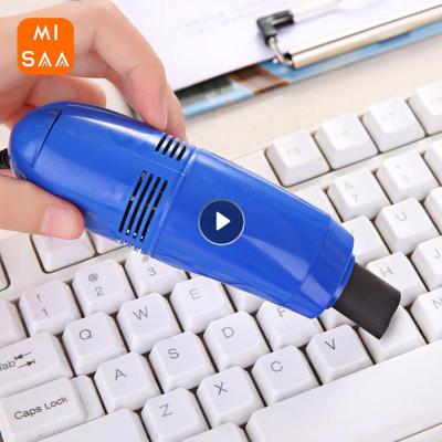 Mini Computer Keyboard USB Cleaner Keyboard Brush Portable Cleaning Tools Handheld USB Vacuum Cleaner For Notebook PC Case Desk Keyboard Accessories