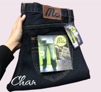 กางเกงยีนส์ชาย MC JEANS ผ้ายืดสีมิดไนท์มี ทรงกระบอก กับ ทรง เดฟ สินค้ามีพร้อมส่งค่ะ