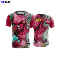 New Summer Dragon Ball Z DBZ Majin Buu Children Buu Adult Printed T-shirt fashion versatile t-shirt