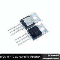 5pcs/lot TIP41C TIP122/127/42/31/32/142 Power Transistor 6A/100V NPN Transistor TO220