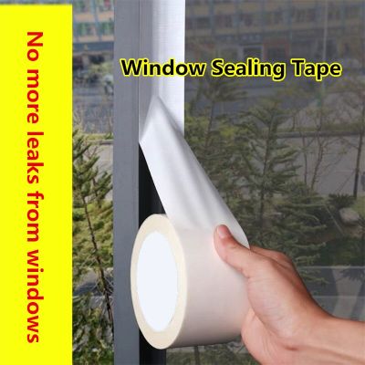 Window sealing tape high-viscosity waterproof without leaving glue winter anti-leakage wind warm sealing window strip thickening Adhesives  Tape