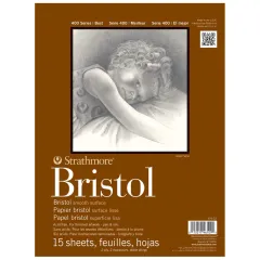 Strathmore Sequential Art 500 Bristol 2Ply Vellum 24 Sheet 11x17