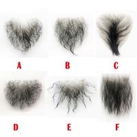 Women Fake Pubic Hair Simulation Pubic Hair Real Effect Body Hair Stickers Natural Invisible Invisible Stickers Silicone Doll