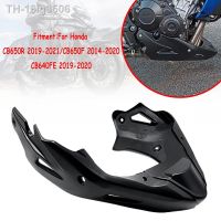 ℡❁ 16ig3506 CB650R Barriga Pan Motor Spoiler para Honda carenagem inferior estrutura do corpo protetor de painel CB650FE CB650F 2014-2020 2019-2021