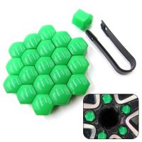 Nut Caps Car Wheel Nut Cap Tyre Bolt Hub Screw Cap Wheel Center Nut Cap 17mm 20PCS Green Red Blue Black Hexagon Nails  Screws Fasteners