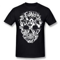 Jack Russell Terrier Skull Dog Skeleton Halloween T Shirts Graphic Cotton Streetwear Short Sleeve Birthday Gifts Summer T-shirt