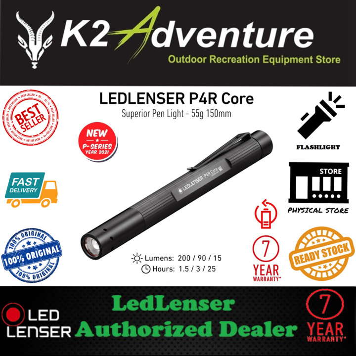 LEDLenser P4R Core Rechargeable Flashlight