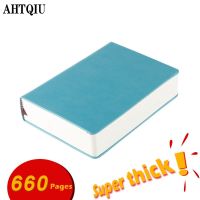 【living stationery】 Super Thick Sketchbook Notebook 330 Sheetspages ใช้เป็น Diary Traveling Journal Sketchbook A4A5A6soft Cover