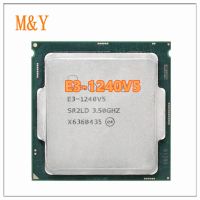 Xeon E3 V5 3.50GHZ E3-1240 V5 Quad-Core 8MB E3-1240V5 LGA1151 14nm 80W รับประกัน1ปี Gratis Ongkir Gubeng