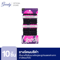 Goody ยางรัดผม 16132 Womens Black Forever Elastics - สีดำ (10 ชิ้น)