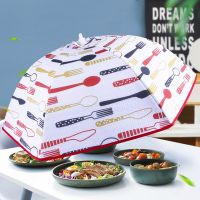 70cm Meal Cover Kitchen Organizer Foldable Insulation Table Cover Leftover Food Duster Vegetable Covers Umbrella Supplies