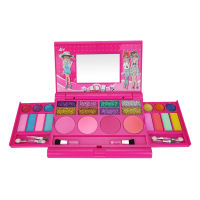 Kids Makeup Kit For Girls Princess Real Washable Cosmetic Pretend Play Toys With Mirror Birthday Gifts For Kids