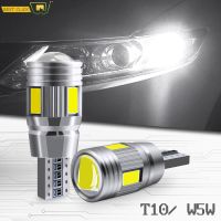 2Pcs 3W 12V T10 White Car ERROR FREE Led Lights W5W 501 168 194 Clearance Parking Lamp Auto Wedge Signal Bulbs 6000K HID