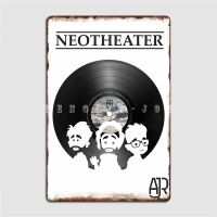 โปสเตอร์ Neotheater Ajr แถบป้ายโลหะถ้ำเครื่องตกแต่งฝาผนังโรงภาพยนตร์ห้องนั่งเล่นดีบุกที่กำหนดเองโปสเตอร์ Shots 0718