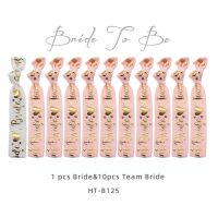 hot【cw】 11pcs Bride Bachelorette To Accessories Wedding Bridal Tribe Hair Bands Favors Gifts