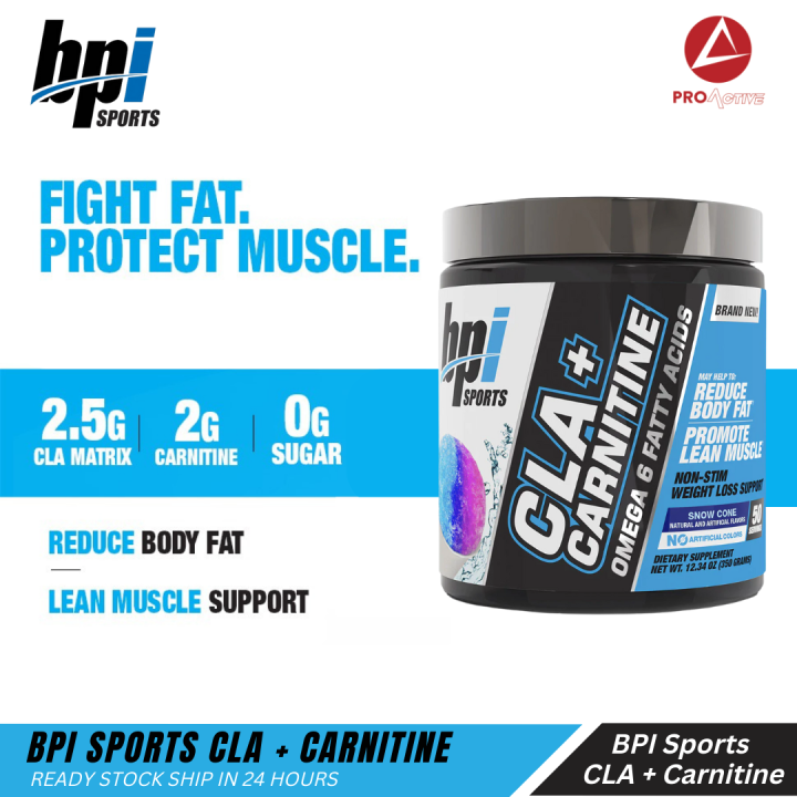 BPI Sports, CLA + Carnitine, , 40 servings / 50 Servings NonStim Fat